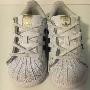 Adidas Lace Up Sneakers size 9.5 Kids